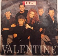  Valentine 7" vintage vinyl Single Signed by carol
