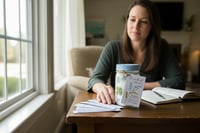 Image 2 of Forget-Me-Not Prayer Jar