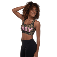 Image 4 of ‘CHANCE ELIJAH’ | ‘LEOPARD’ | ‘LOVER BABY’ | Padded Sports Bra