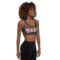Image 6 of ‘CHANCE ELIJAH’ | ‘LEOPARD’ | ‘LOVER BABY’ | Padded Sports Bra