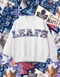Image 3 of Mignardi Studios Vintage Toronto Maple 'LEAFS' Sweater