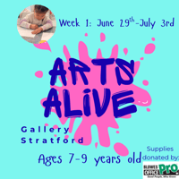 Arts Alive Ages 7-9; June 29 - July 3