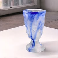 Image 3 of Verre à pied - Bleu d'encre