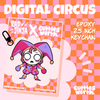 PREORDER Pomni Keychain