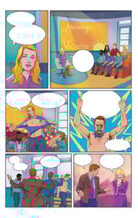 Image 3 of F*CK BILLIONAIRES (304 pg HARDCOVER oversized graphic novel...SIGNED!)