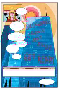 Image 2 of F*CK BILLIONAIRES (304 pg HARDCOVER oversized graphic novel...SIGNED!)