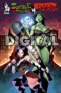 Image 1 of DIGITAL ZOMBIE TRAMP x HACK SLASH