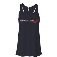 Image 1 of Eagle Wing Flowy Racerback Tank