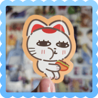 yakisoba pan ❄️ waterproof vinyl sticker