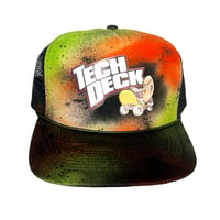 Image 2 of Tech Deck Hat Graffiti Camo