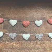 Image 1 of Eco Hearts - Garland