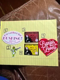 Various vinyl stickers