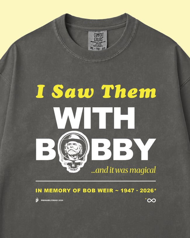 I SAW THEM WITH BOBBY T-SHIRT - GREY