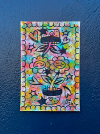 Image 1 of ‘As Above’ Tie dye Painting