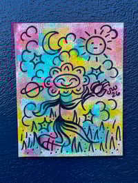 Image 1 of ‘Recess’ Tie dye Painting