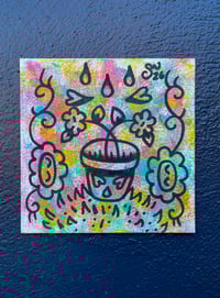 Image 1 of ‘Look Around’ Tie dye Painting