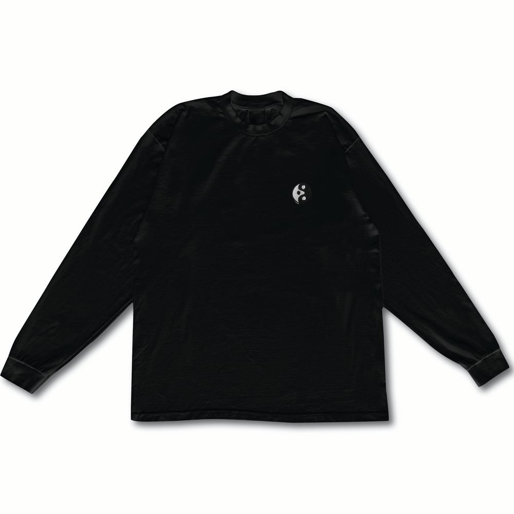 Image of TAKEGOODCARE™ "YYXY" HEAVY LONG SLEEVE BLACK