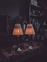 Image 1 of Beaded candle lamps 