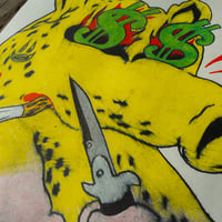 Image 2 of "lord quasimoto" by Austin Ansbro (4-Color Risograph Print)