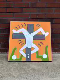 Haring on Cross