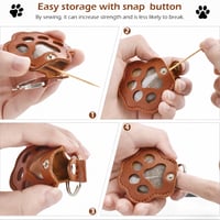 Image 4 of 💗 Llavero Recuerdo de Mascota – Guarda el Pelo de tu Peludito | 12 Colores Disponibles