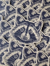 Image 2 of RACCOON STICKER