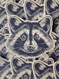 Image 1 of RACCOON STICKER