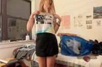 Image 1 of Rainbow Tie-dye Tee - L