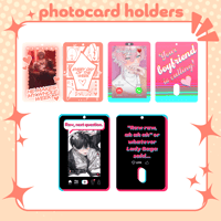 Image 1 of Photocard Holders