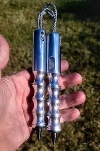 Image 1 of Mini lead filled Nunchucks collaboration from Billytrident & Scorpion_edc 