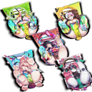 Image 1 of Holo Chinese New Year Waifus