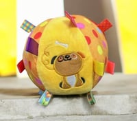 Image 1 of Pelota Sensorial para Mascota con Sonido Interno – Juguete Suave Interactivo