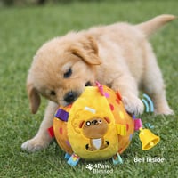 Image 2 of Pelota Sensorial para Mascota con Sonido Interno – Juguete Suave Interactivo