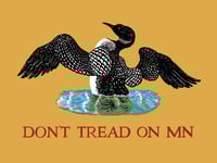 Image 4 of "Don't Tread on MN" Hooded Sweatshirts (Mustard &/or Sage)