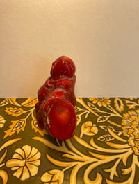 Image 3 of Antique Real Coral Buddha Immortal figure