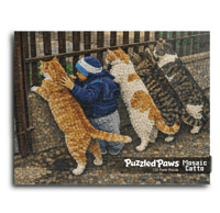 Image 1 of PuzzledPaws Nosey Catto - 110 Piece Puzzle