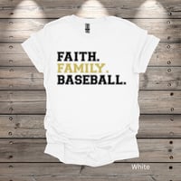 Image 1 of Faith. Family. Baseball. Adult