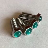 Image 2 of 5/16" Riser Bolts - Emerald Green