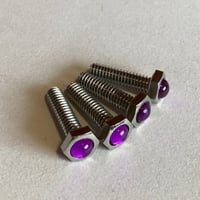 Image 2 of 1/4" Riser Bolts - Purple