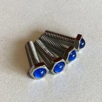Image 2 of 1/4" Riser Bolts - Blue