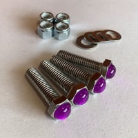 Image 2 of 3/8" Axle Plate Kit - Purple