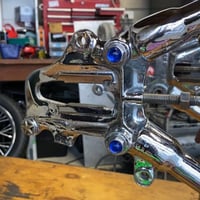 Image 1 of 3/8" Axle Plate Kit - Blue