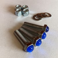 Image 2 of 3/8" Axle Plate Kit - Blue