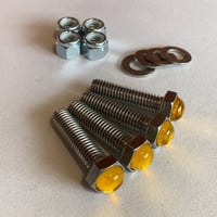 Image 2 of 3/8" Axle Plate Kit - Yellow