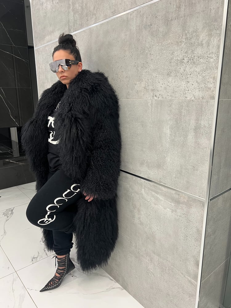 Image of Mongolian Fur Coat (flap collar)