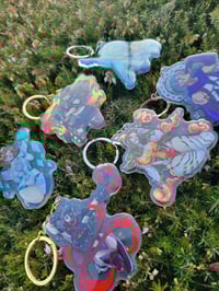 Image 2 of Superhero Rivals 3" Acrylic Keychains Vol. 2 | Vanguards Strategists Duelists