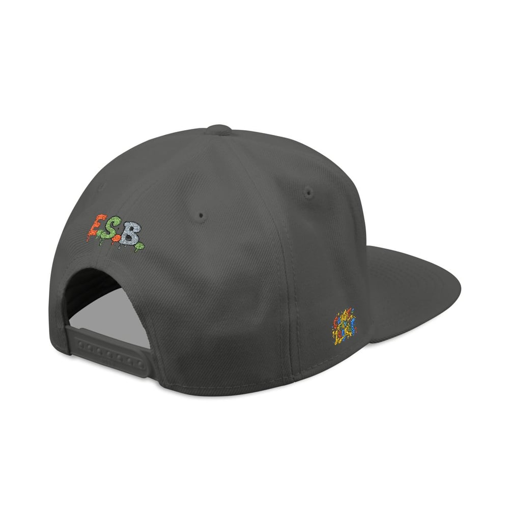 Image of Graffiti Drip Snapback Hat — Colorful Embroidered 'Are You Jokin'?' Streetwear Cap