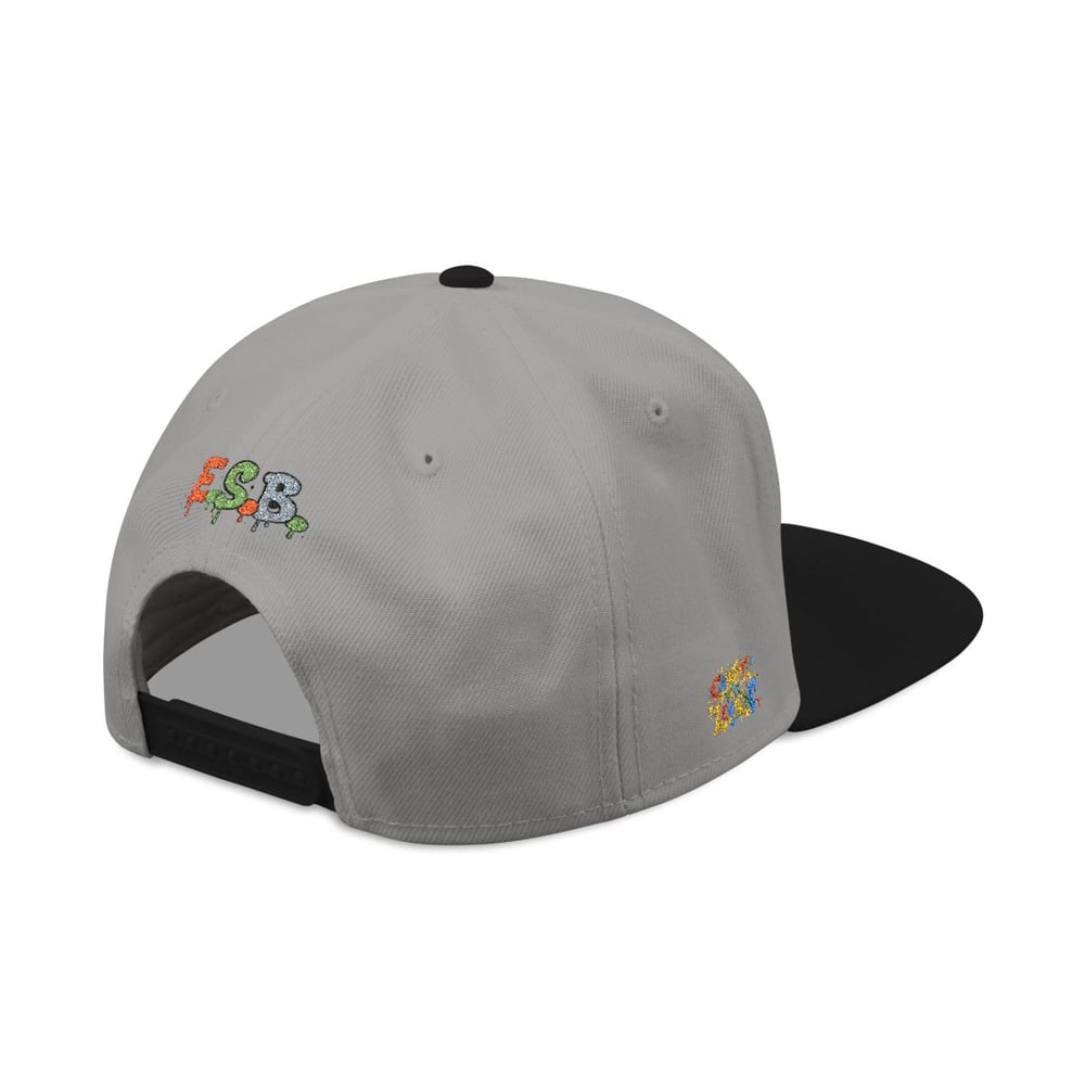 Image of Graffiti Drip Snapback Hat — Colorful Embroidered 'Are You Jokin'?' Streetwear Cap