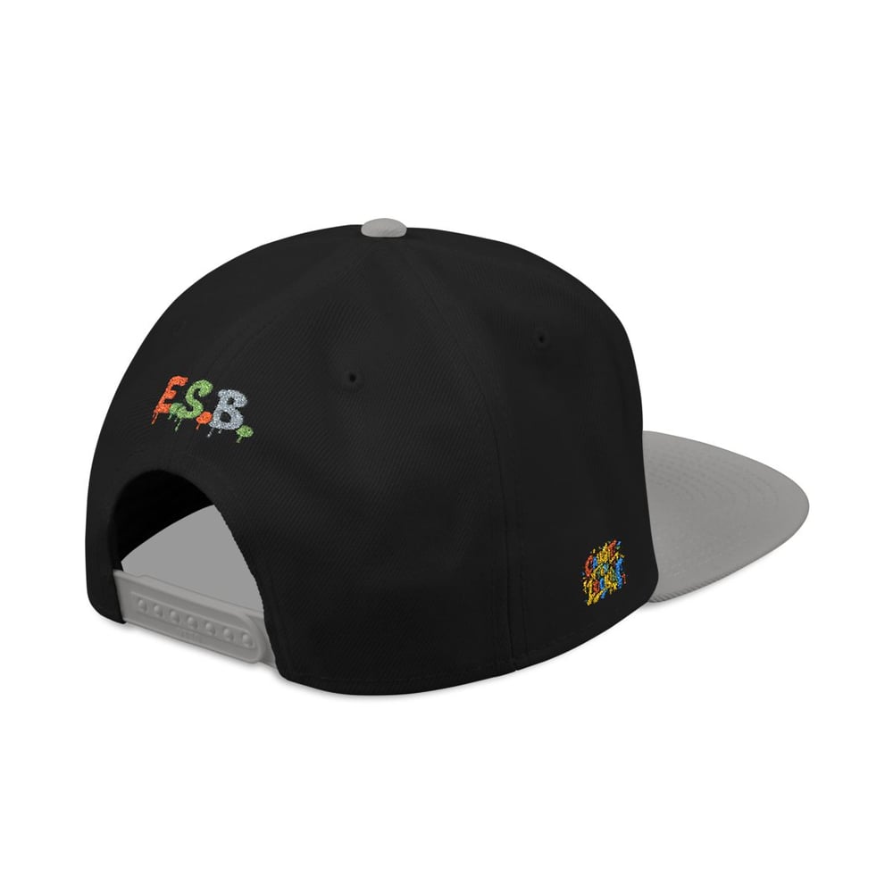 Image of Graffiti Drip Snapback Hat — Colorful Embroidered 'Are You Jokin'?' Streetwear Cap