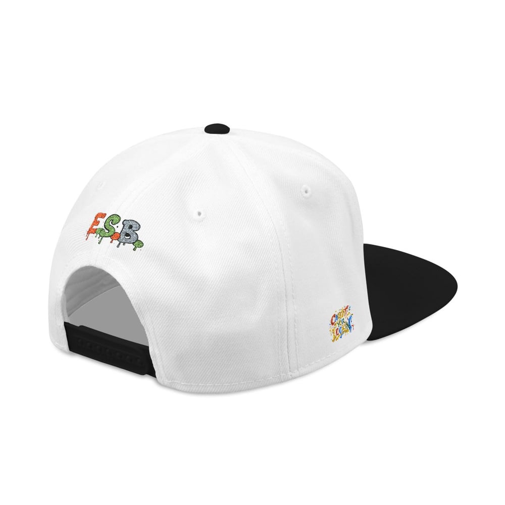 Image of Graffiti Drip Snapback Hat — Colorful Embroidered 'Are You Jokin'?' Streetwear Cap